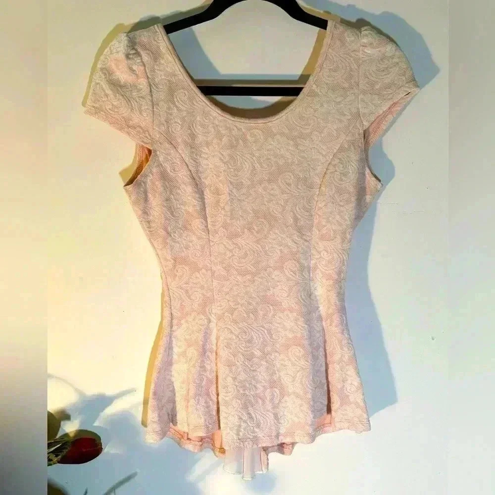 PAPAYA  Peplum Top